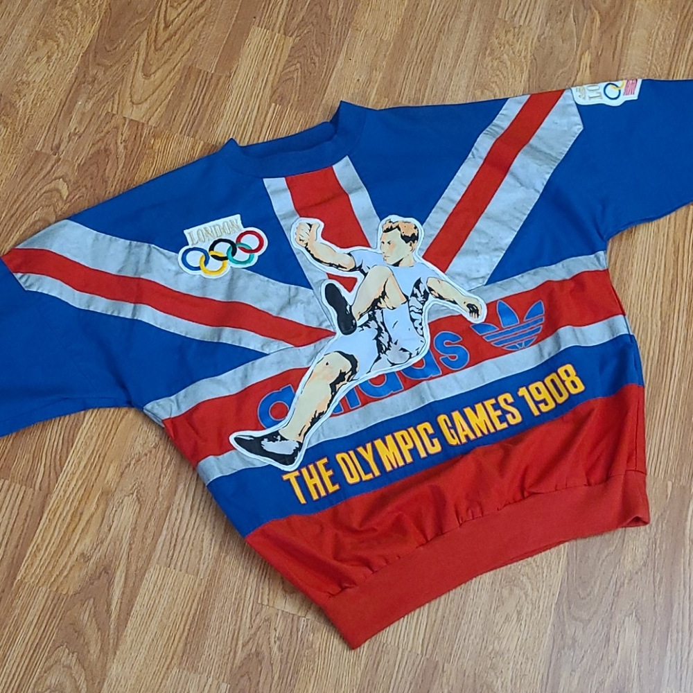 adidas 1908 1948 London Olympics sweater